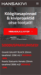 Mobile Screenshot of hansakivi.ee
